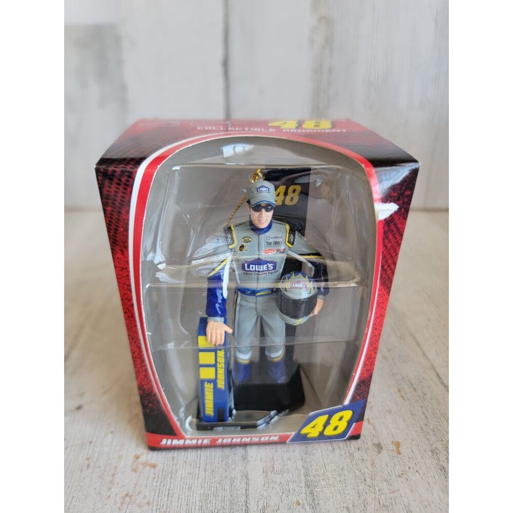 NASCAR Jimmy Johnson trevco Lowe's racing car ornament‎ Xmas